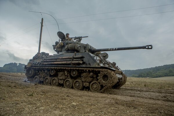 Tanque Sherman de la segunda guerra mundial