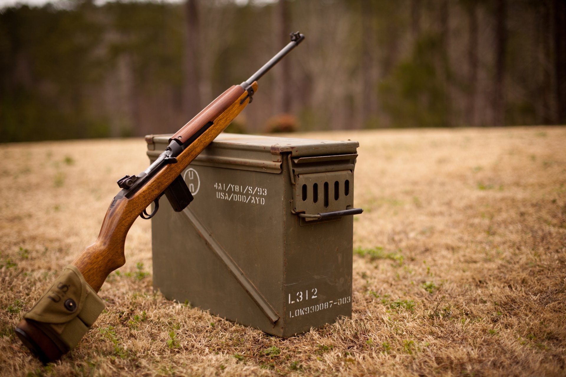 m1 carbine self-loading carabiner box the field