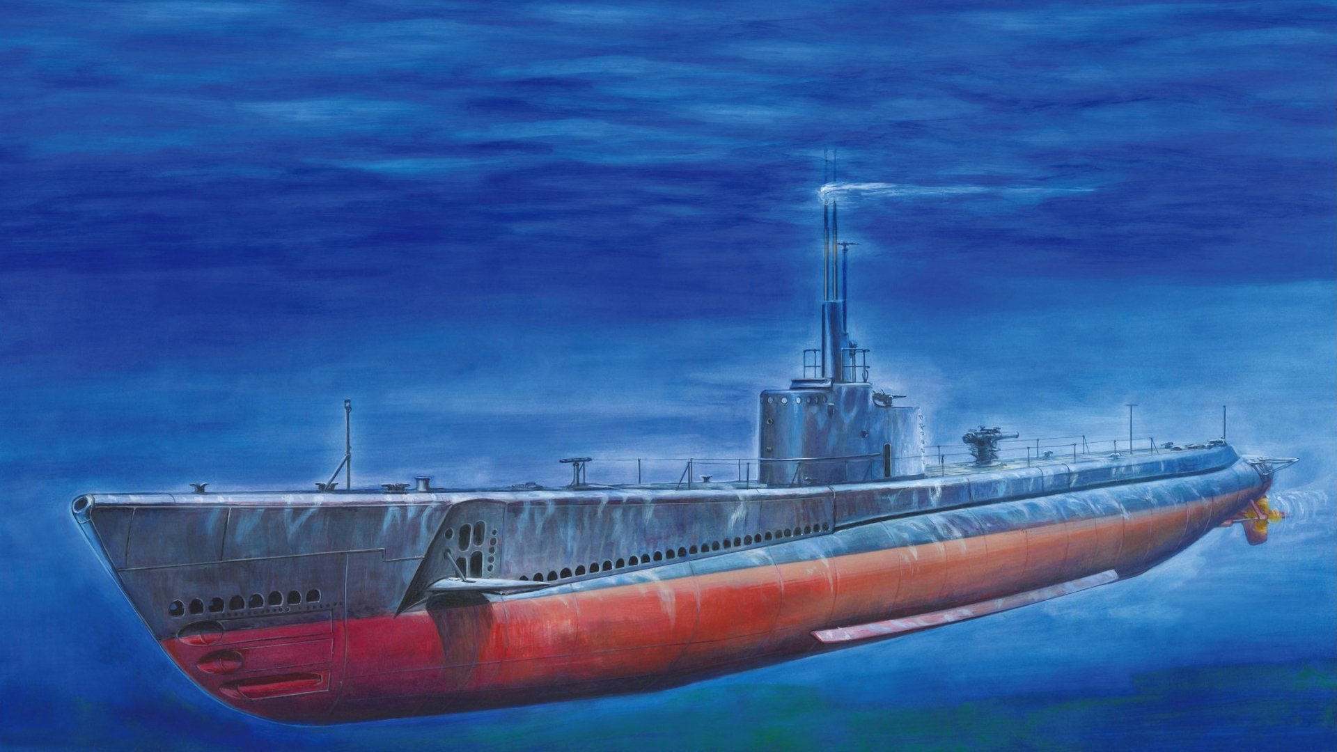 art navy gato class submarine zmodyfikowane silniki wysokoprężne akumulatory wydłużony czas patrolu walory okrętu podwodnego usa ww2