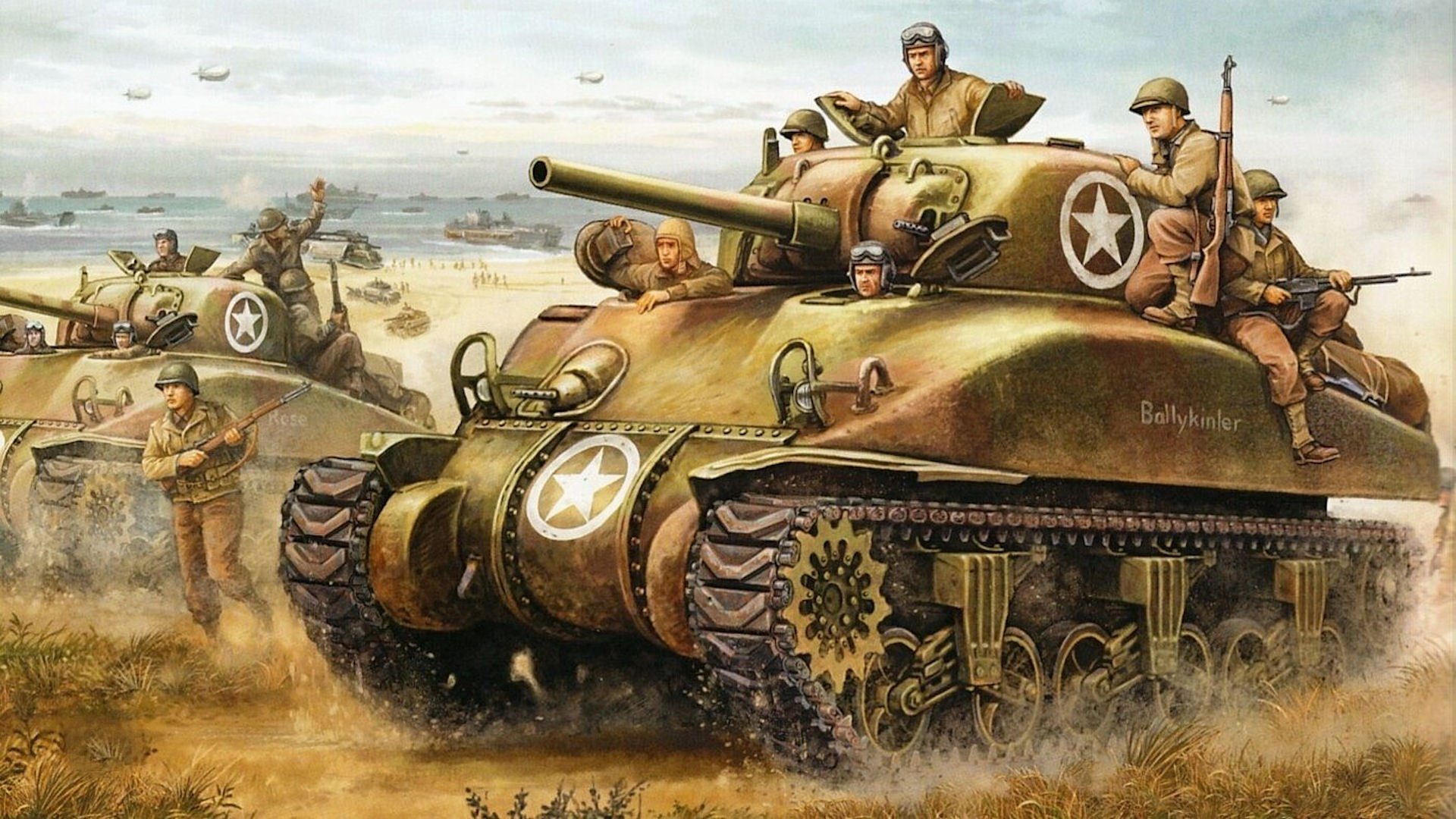 flamme de guerre opération torche m4 sherman débarquement normandie chars dessin