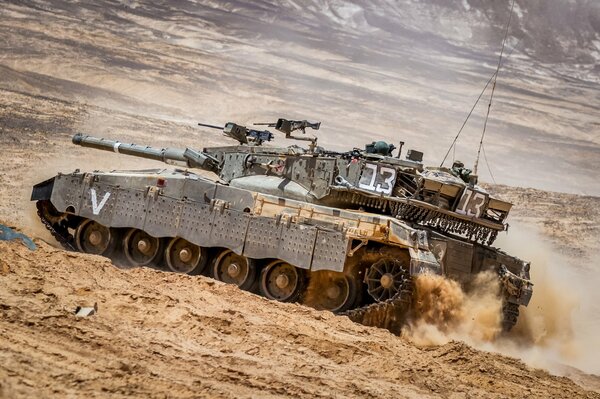 Merkava ist Israels Hauptkampfpanzer