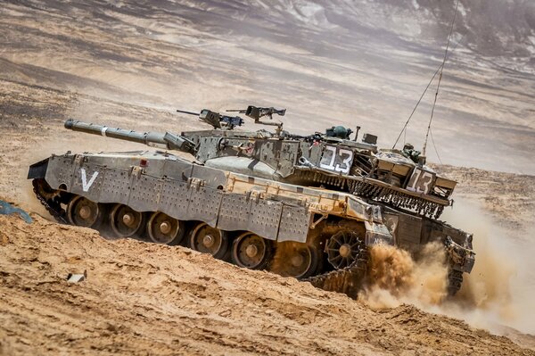 Merkava-główny czołg bojowy Izraela