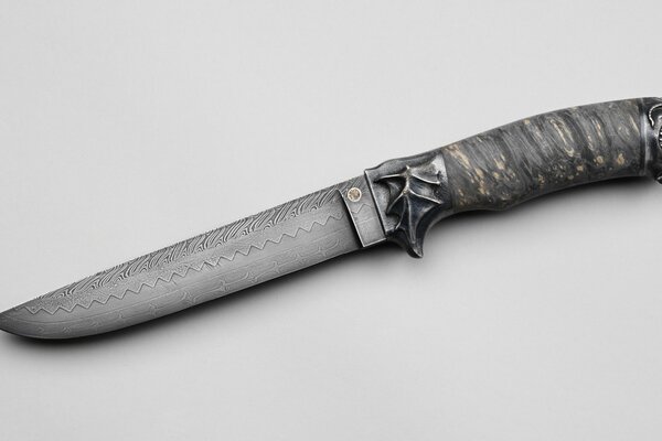 The most durable blade is made of Damascus steel
