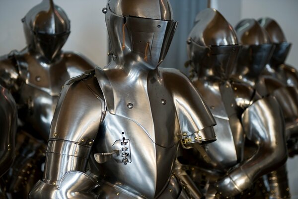 Armor for the battle of the Middle Ages