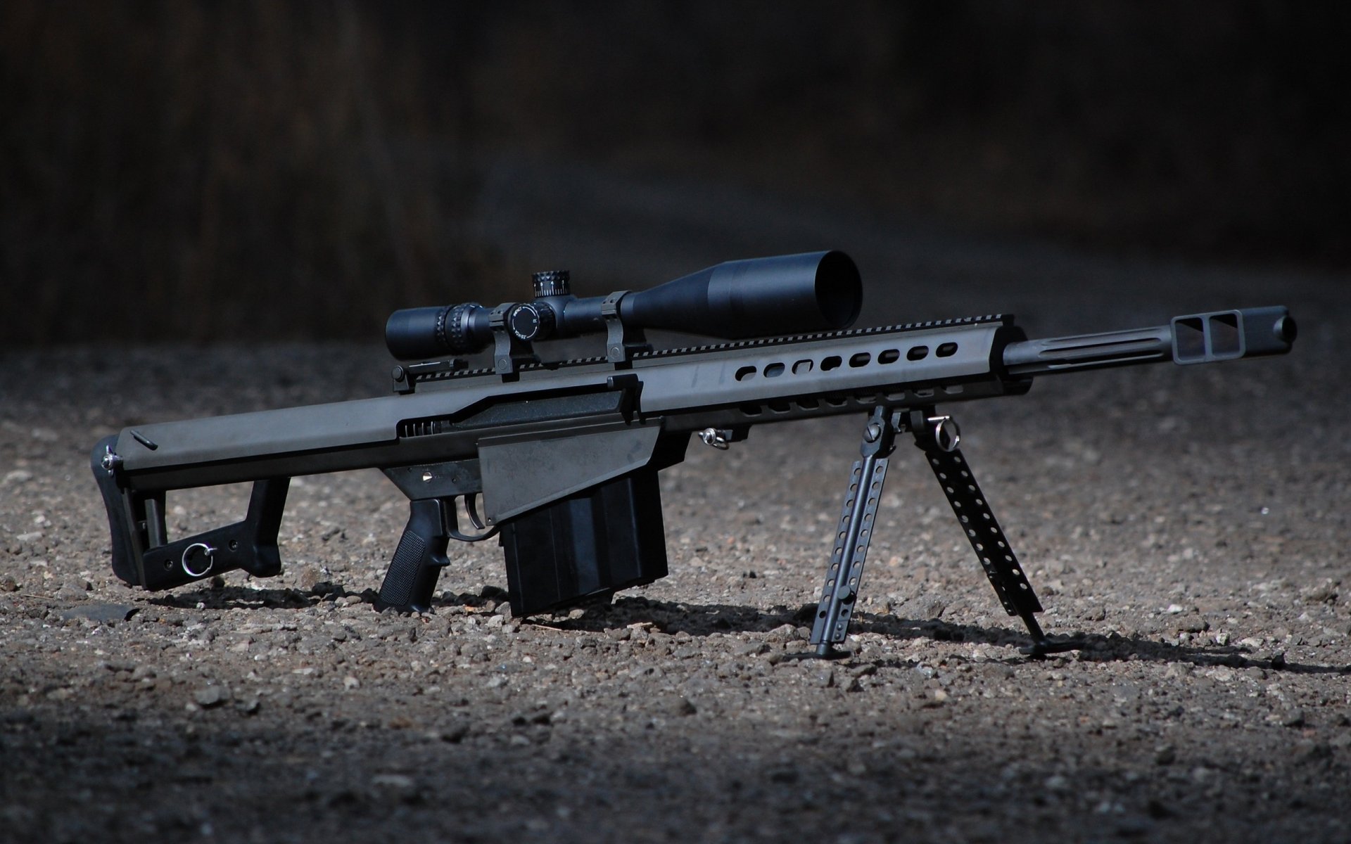 barrett m82 arme fusil de sniper gros calibre