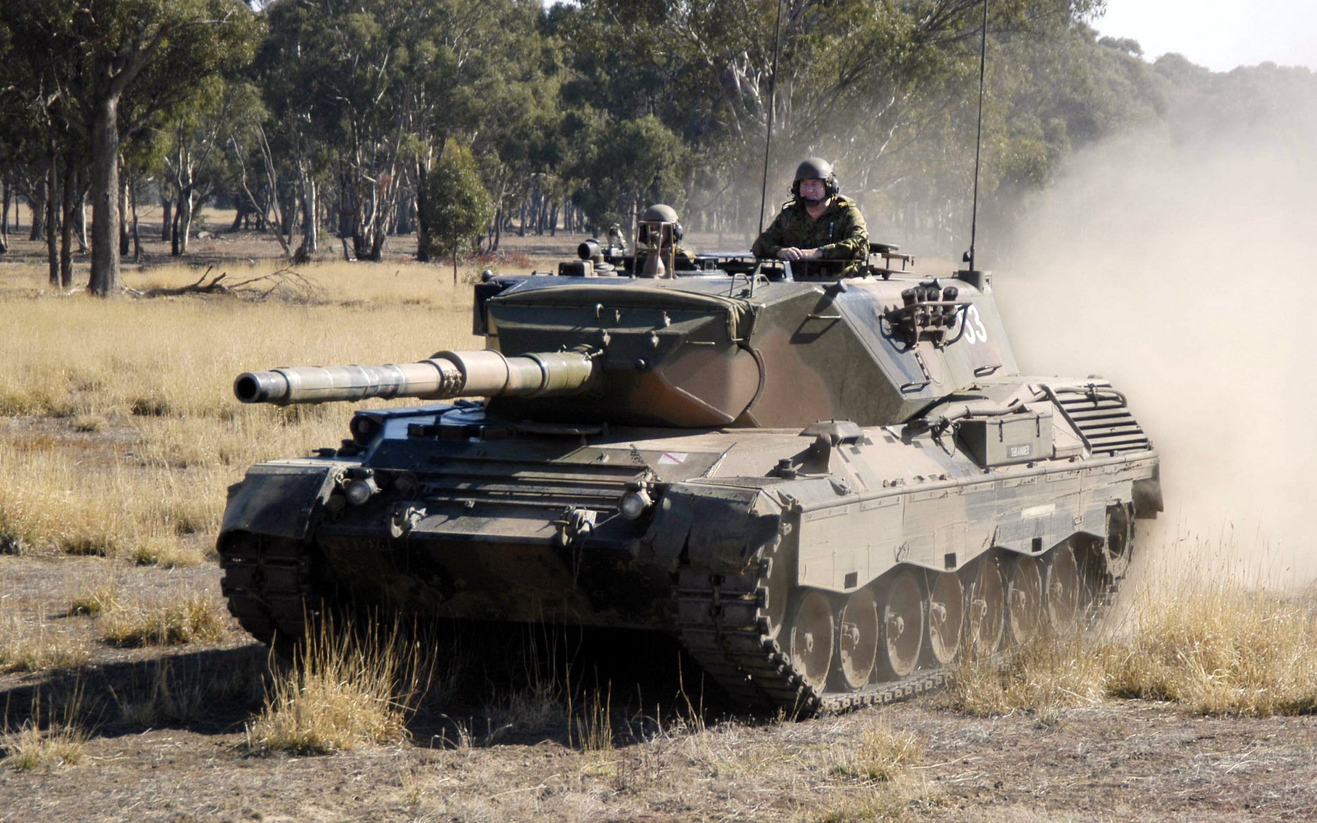 leopardo tanque arma