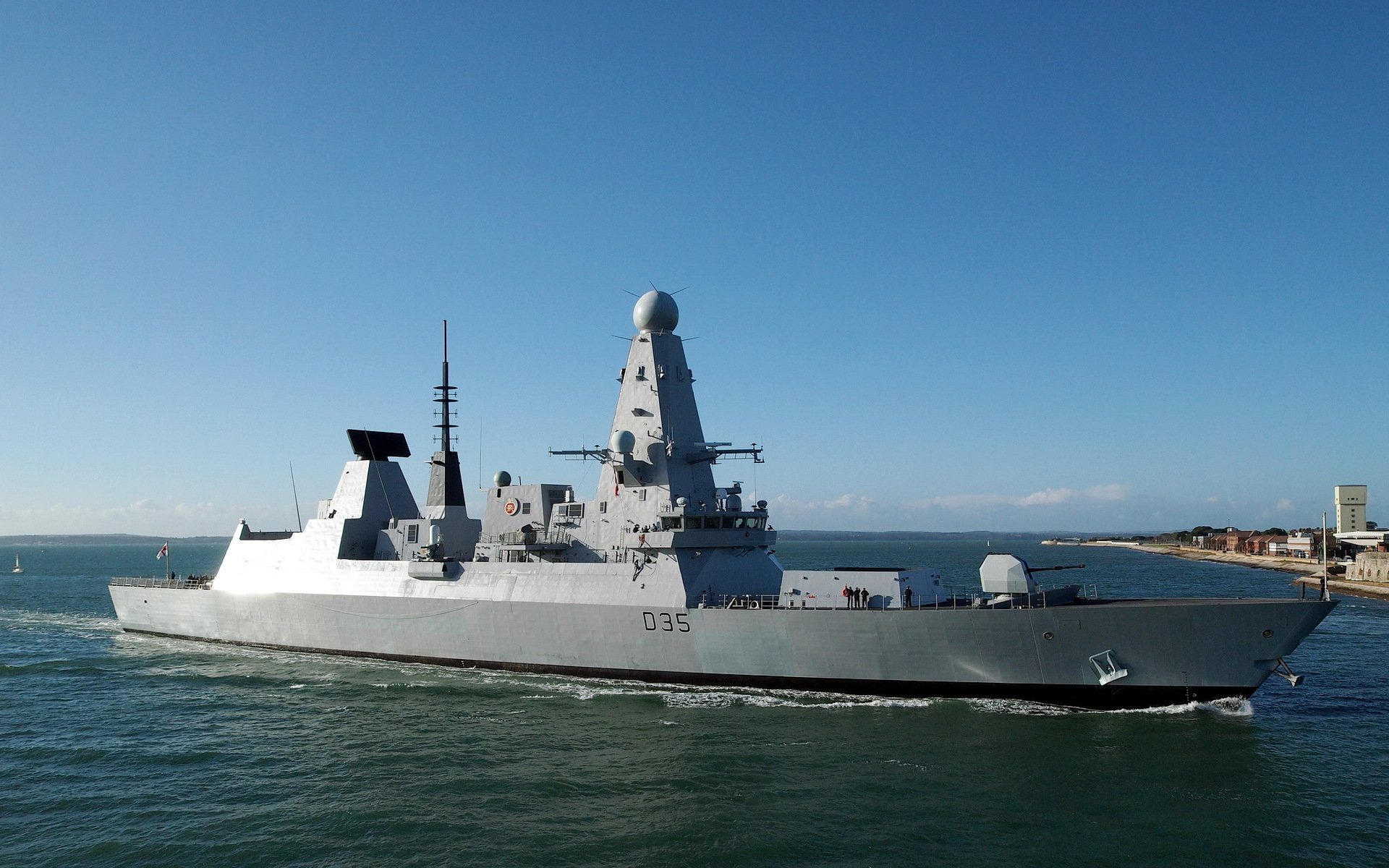 hms dragon statek broń