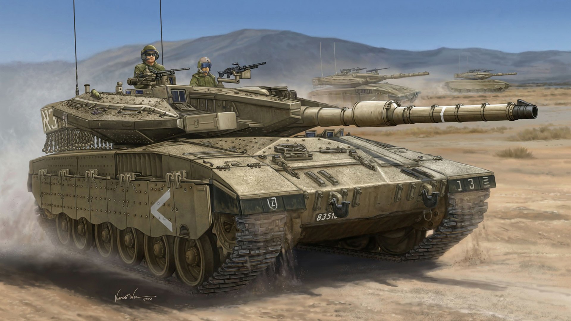 art tank merkava mk iii d main battle of israel hebrew chariot gauge and mark gun 120 mm mg253