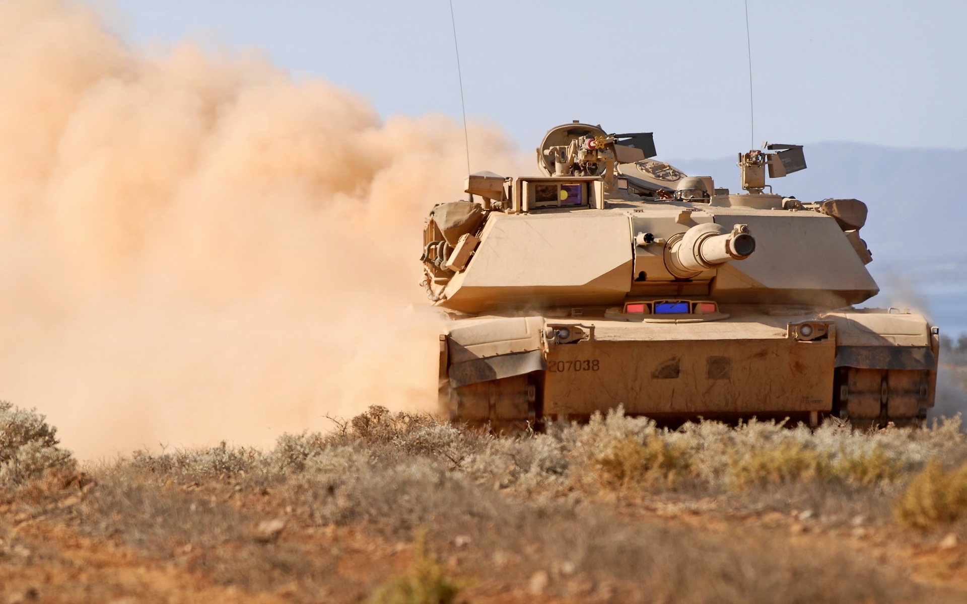 abrams tanque arma