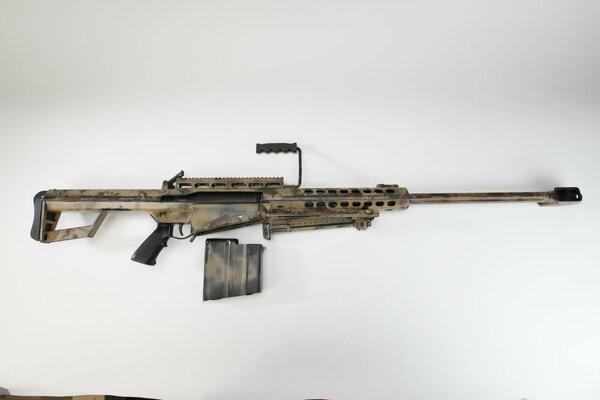 Weapon. Sniper rifle without optics