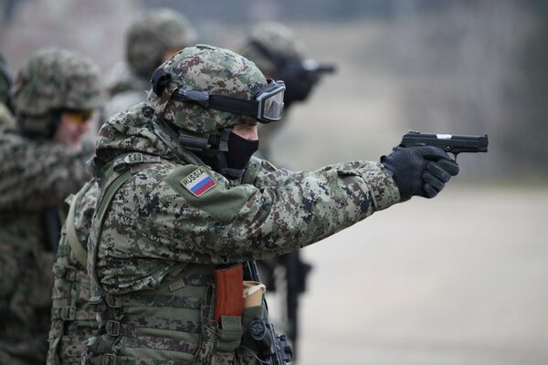 Пистолет Осн гром для солдат