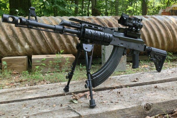 Modern modification of the Kalashnikov RPK