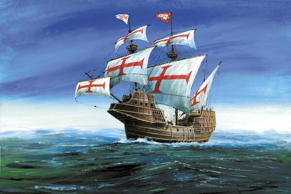 Часто снится путешествие на корабле в 16-м веке