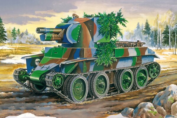 Tank of the Soviet-Finnish War period