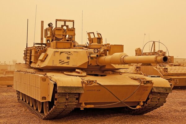 The Abrams tank is a military weapon