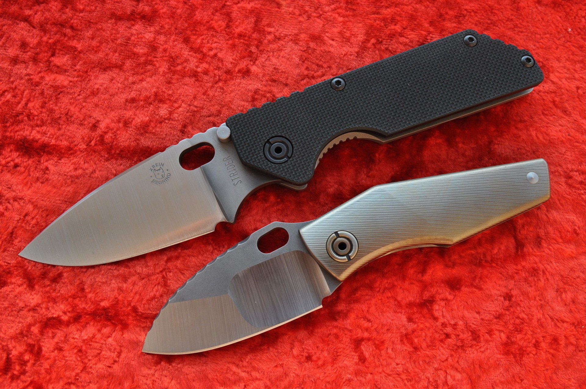 trider krei regrind knives folding