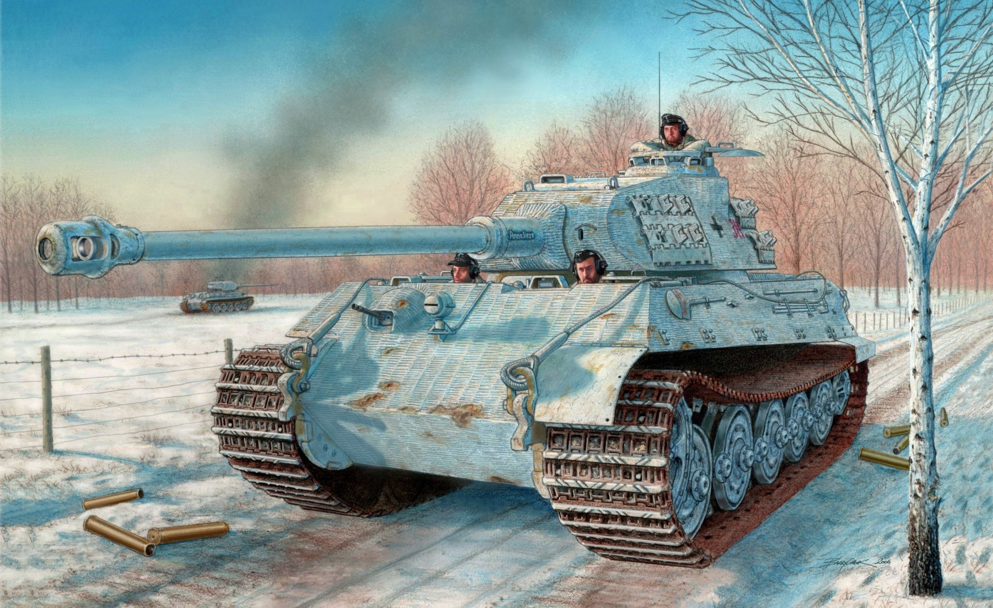 abbildung sd . kfz . 182 pzkpfw vi ausf . b tiger ii tiger 2 königlicher tiger königstiger rog turret 503. schweres panzerbataillon feldherrenhalle s.pz.abt.503 wehrmacht deutsche zweiter weltkrieg