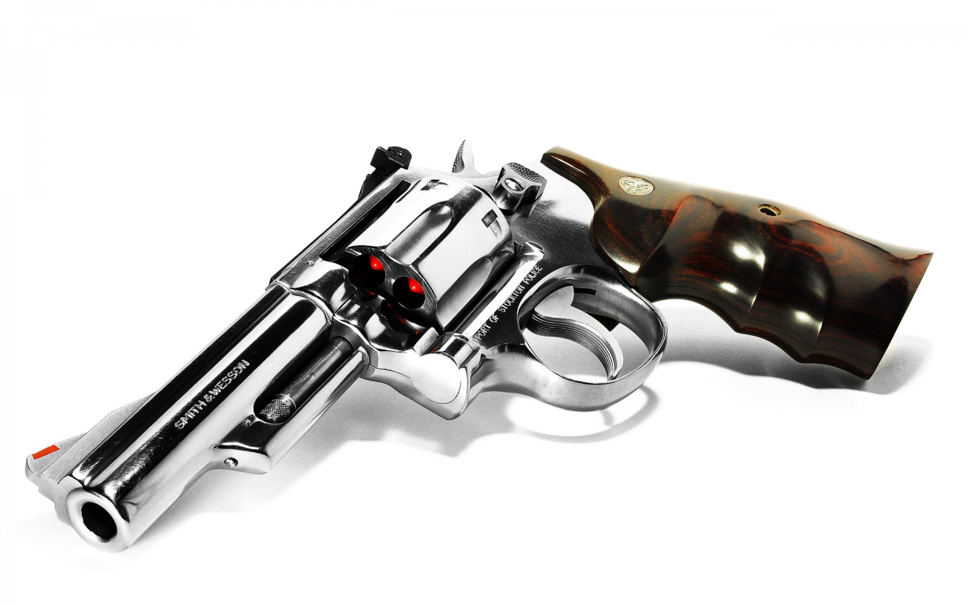 broń revolver s & w tło