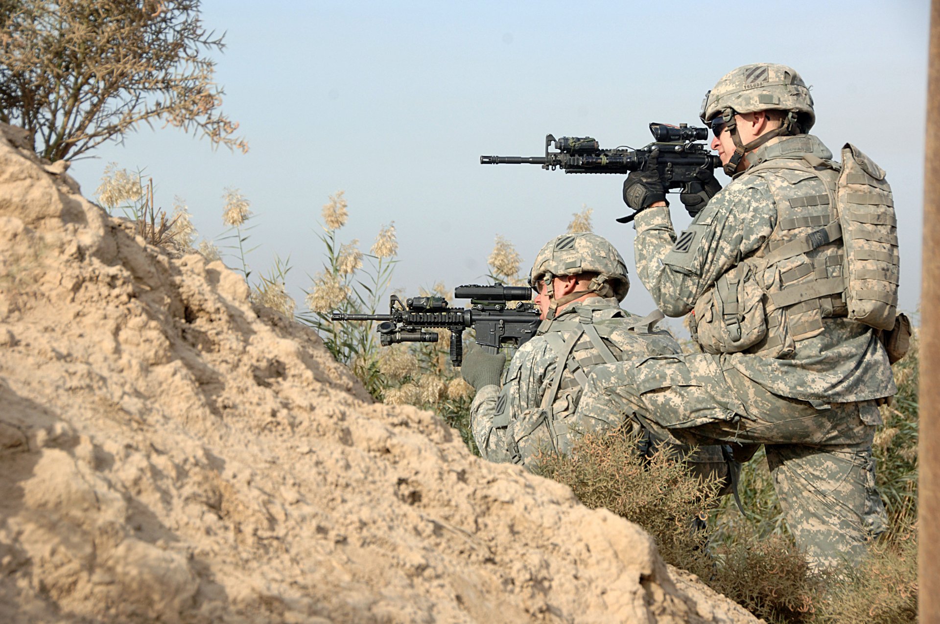 guerriers armée américaine armes