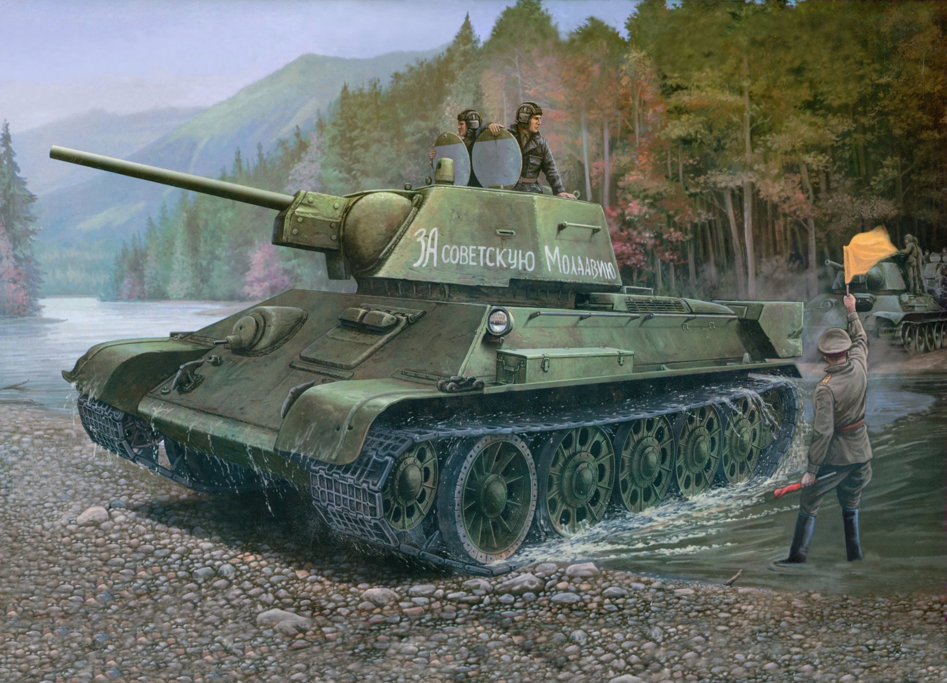 t-34 kunst zeichnung