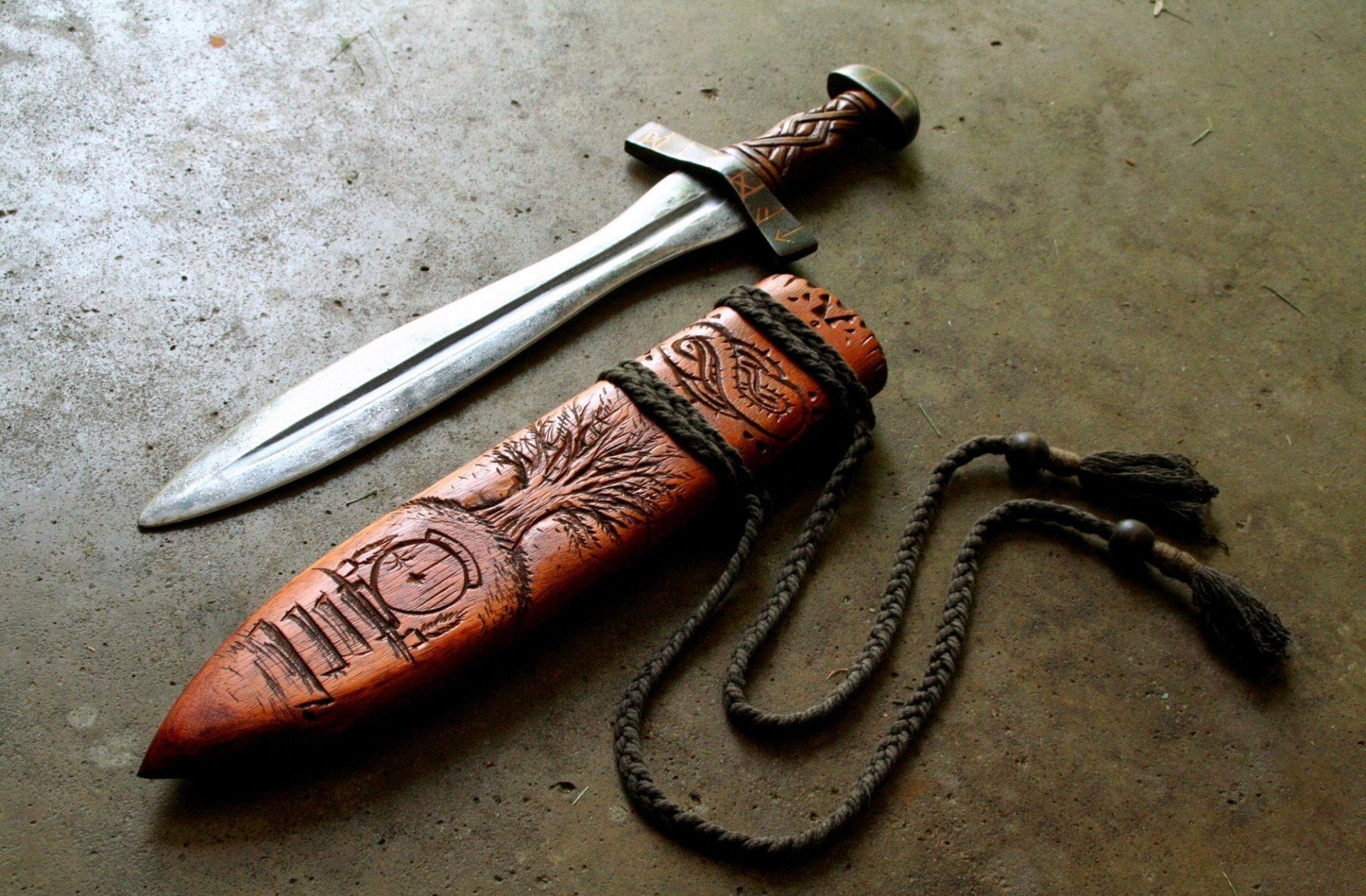 Холодное оружие древней Руси меч