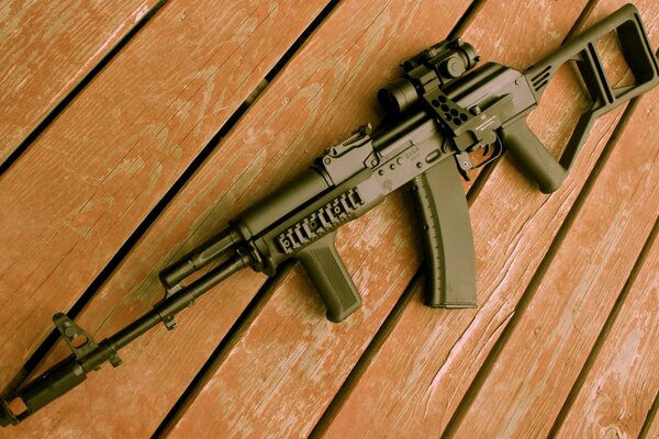 Le fusil d assaut AK-47 est populaire en son genre