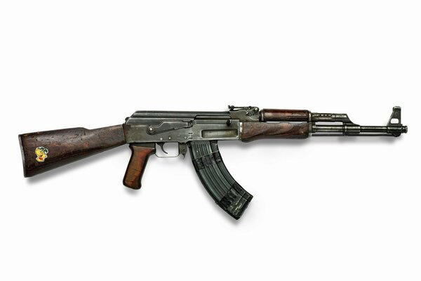 Arma AKs - 74u Kalashnikov con culata de madera