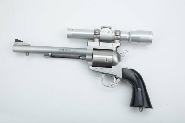 A beautiful revolver with a micro sight