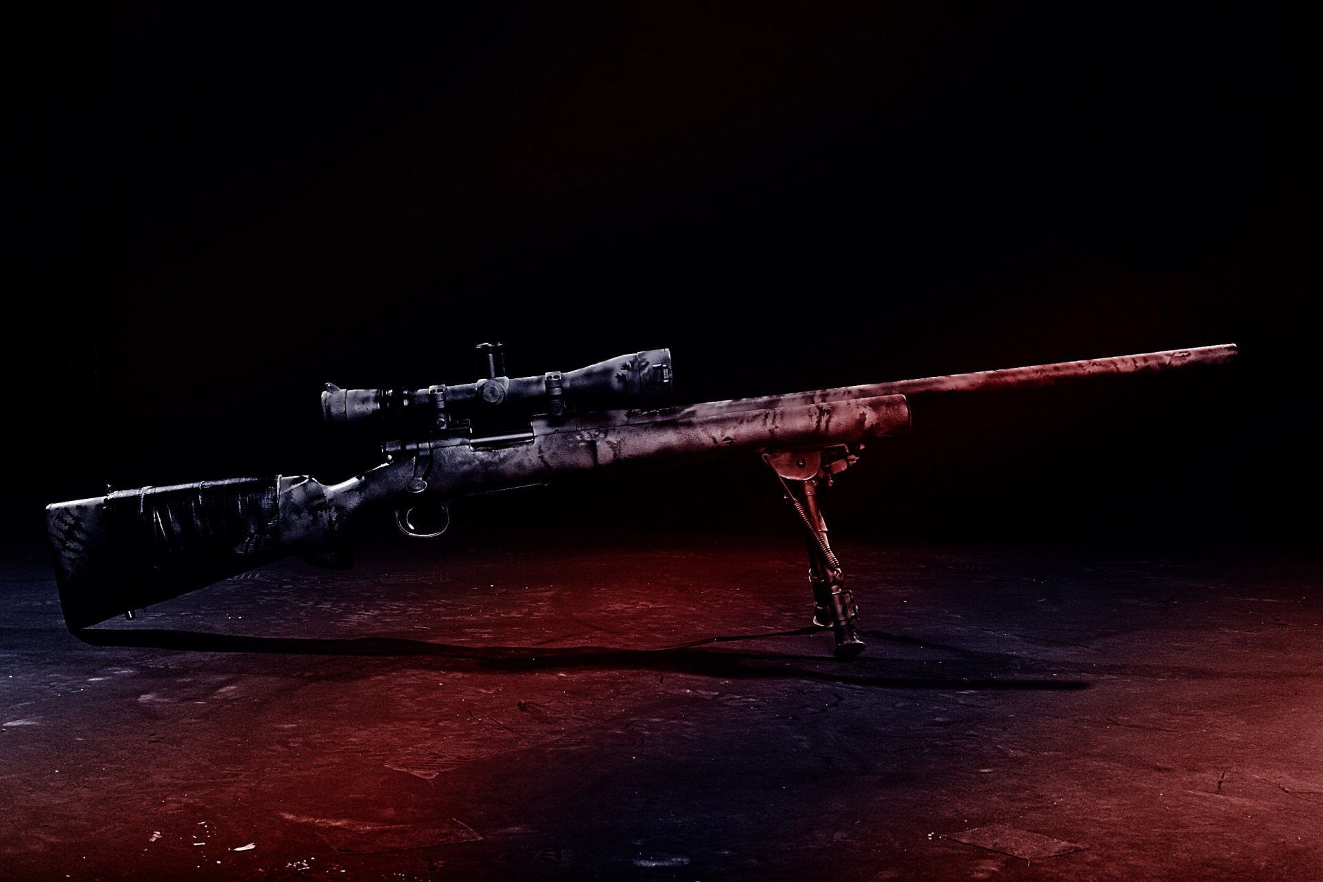 sniper fusil vue