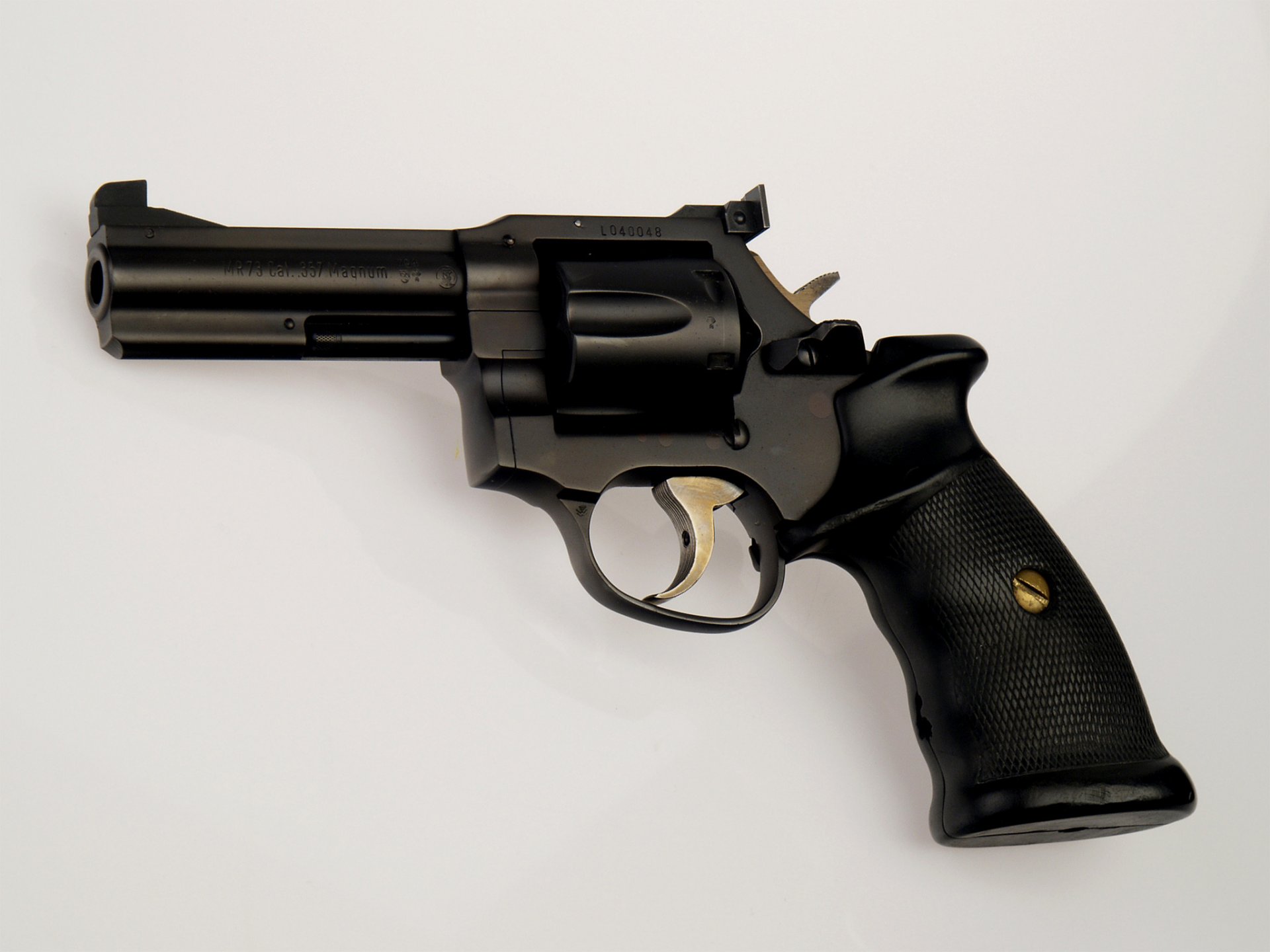 pistola canna revolver magnum