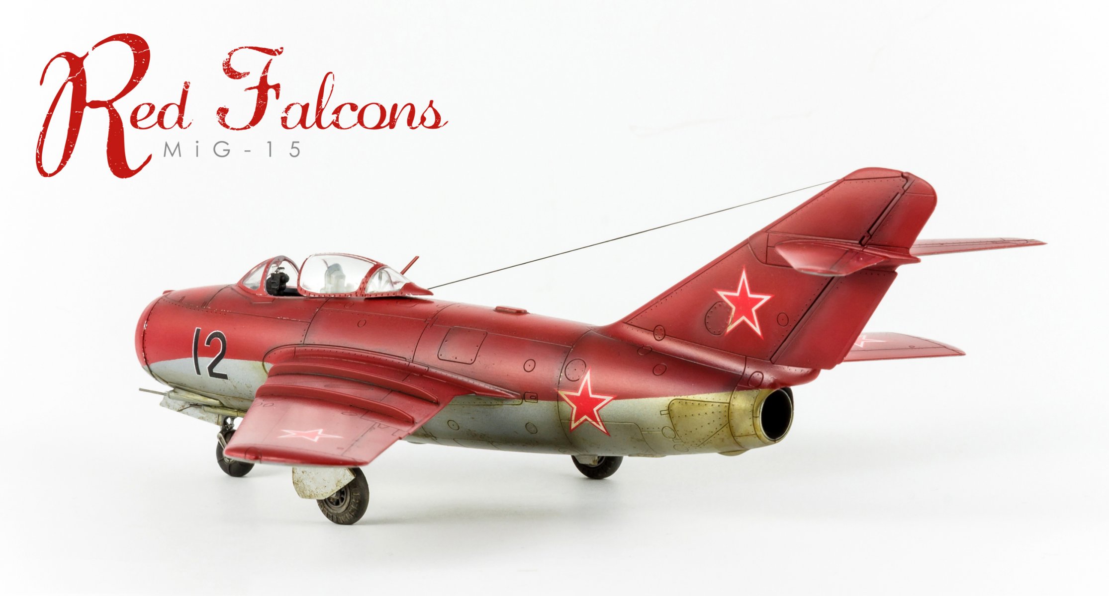 mig-15 radziecki myśliwiec model zabawka