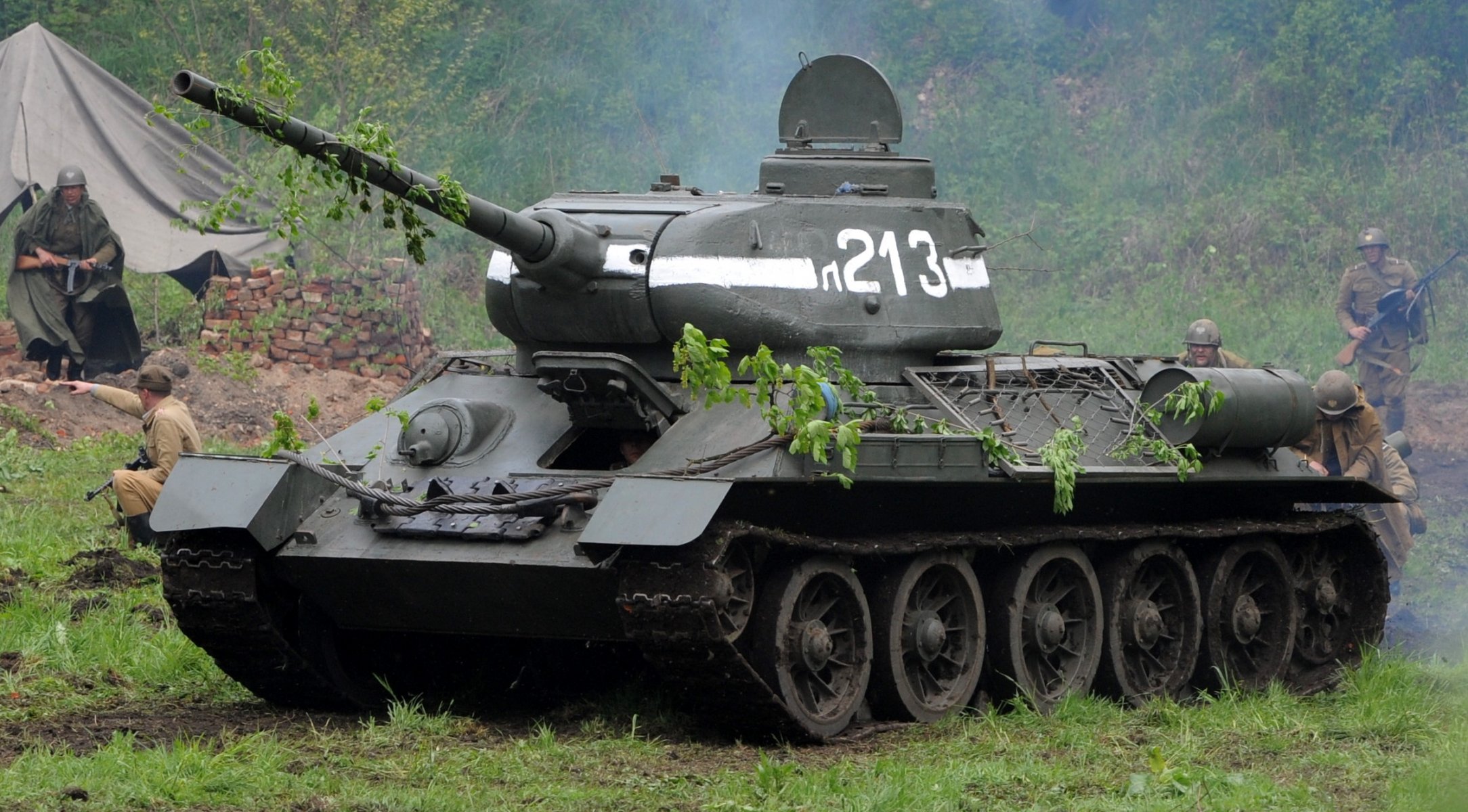 char t-34 seconde guerre mondiale victoire