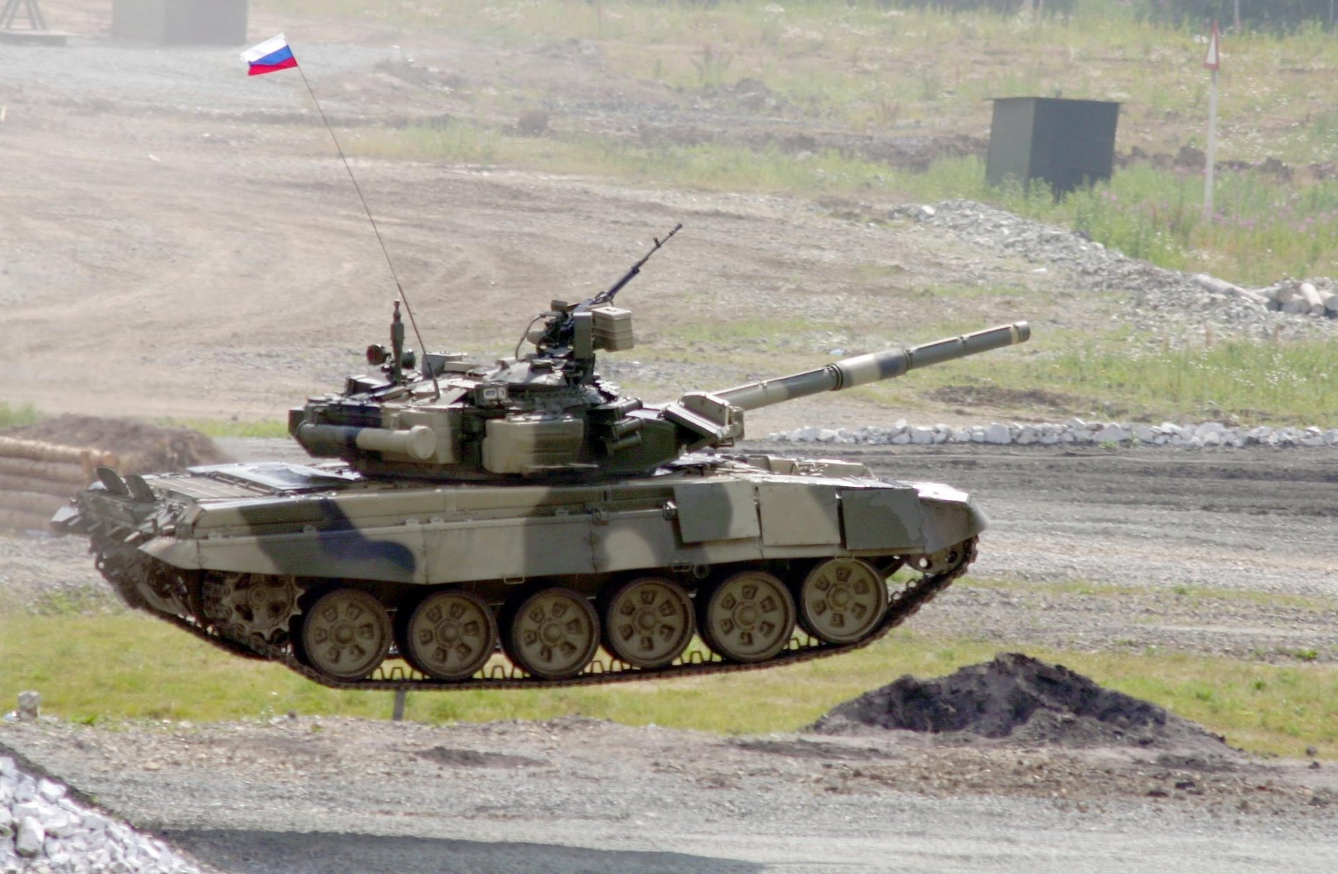 t-90 volo bandiera russia