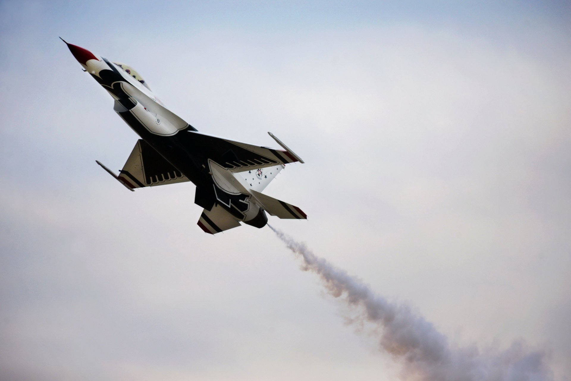 plane sky aviation thunderbird