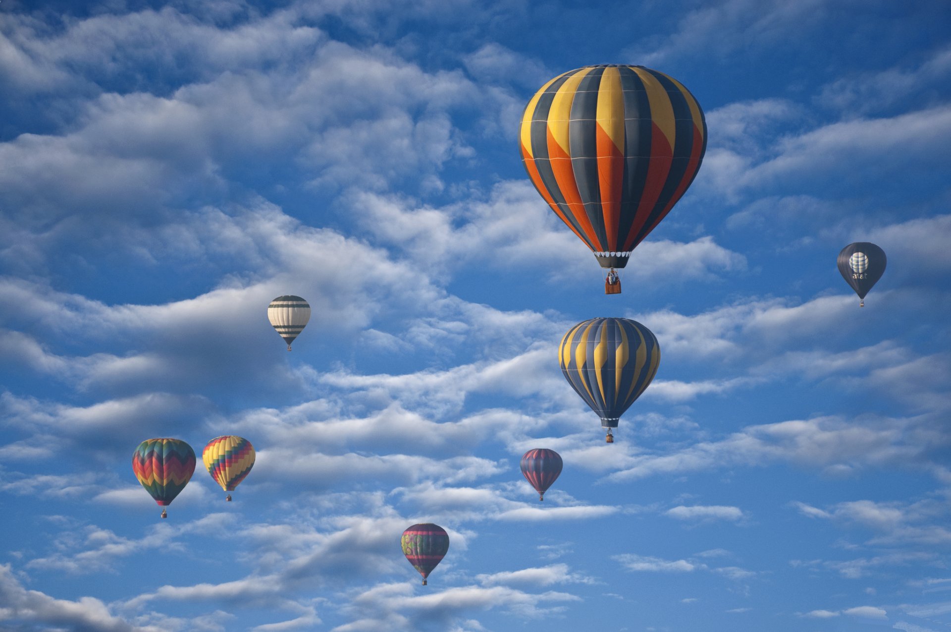 ky clouds balloon flight hit