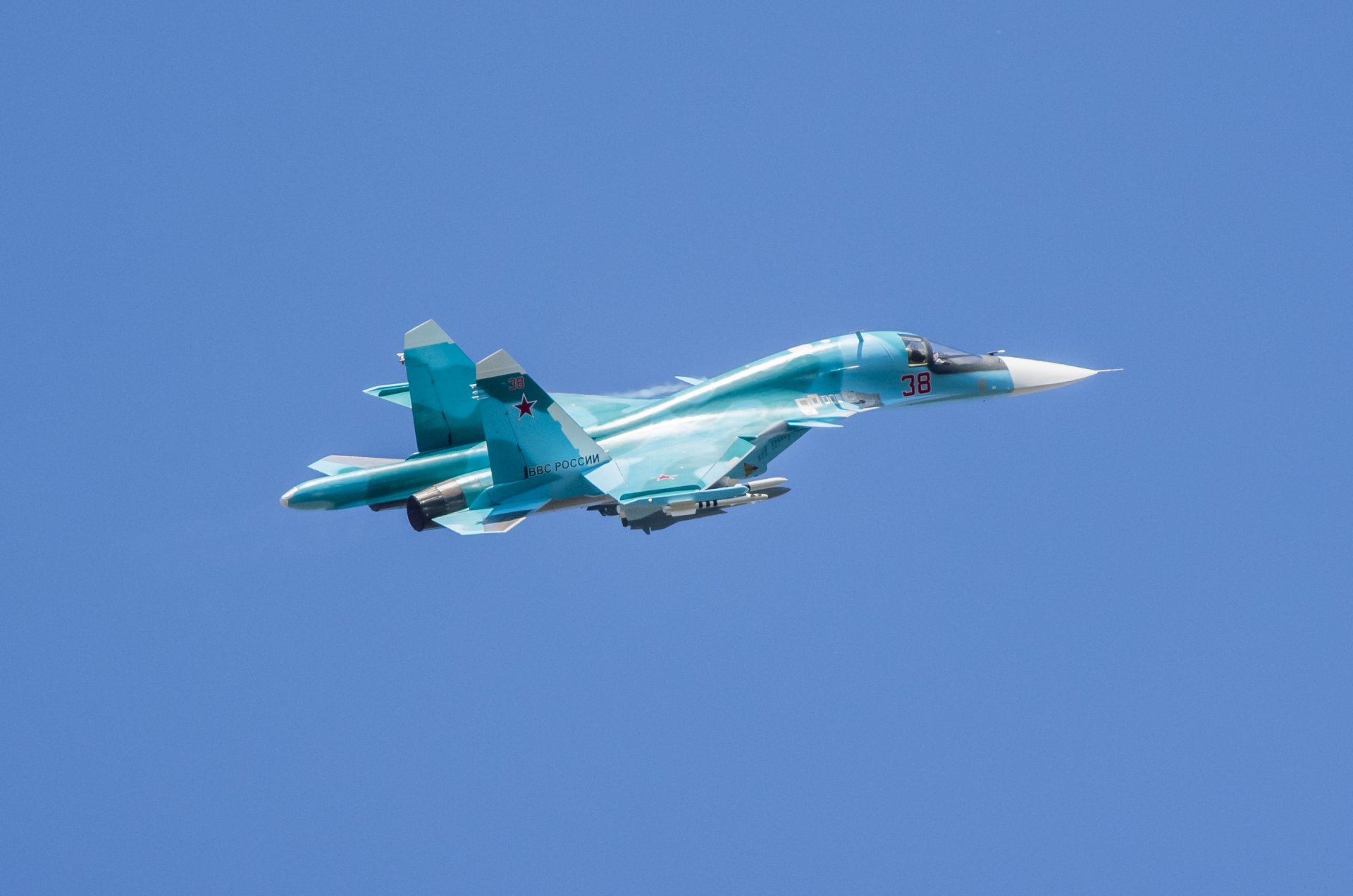 su-34 chasseur bombardier vol