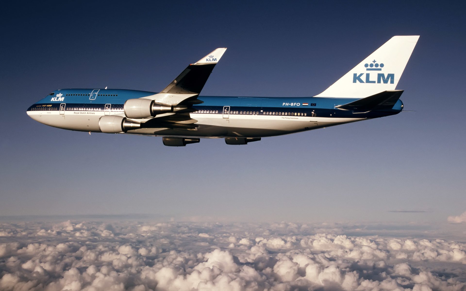 boeing b-747 höhe klm airfrance