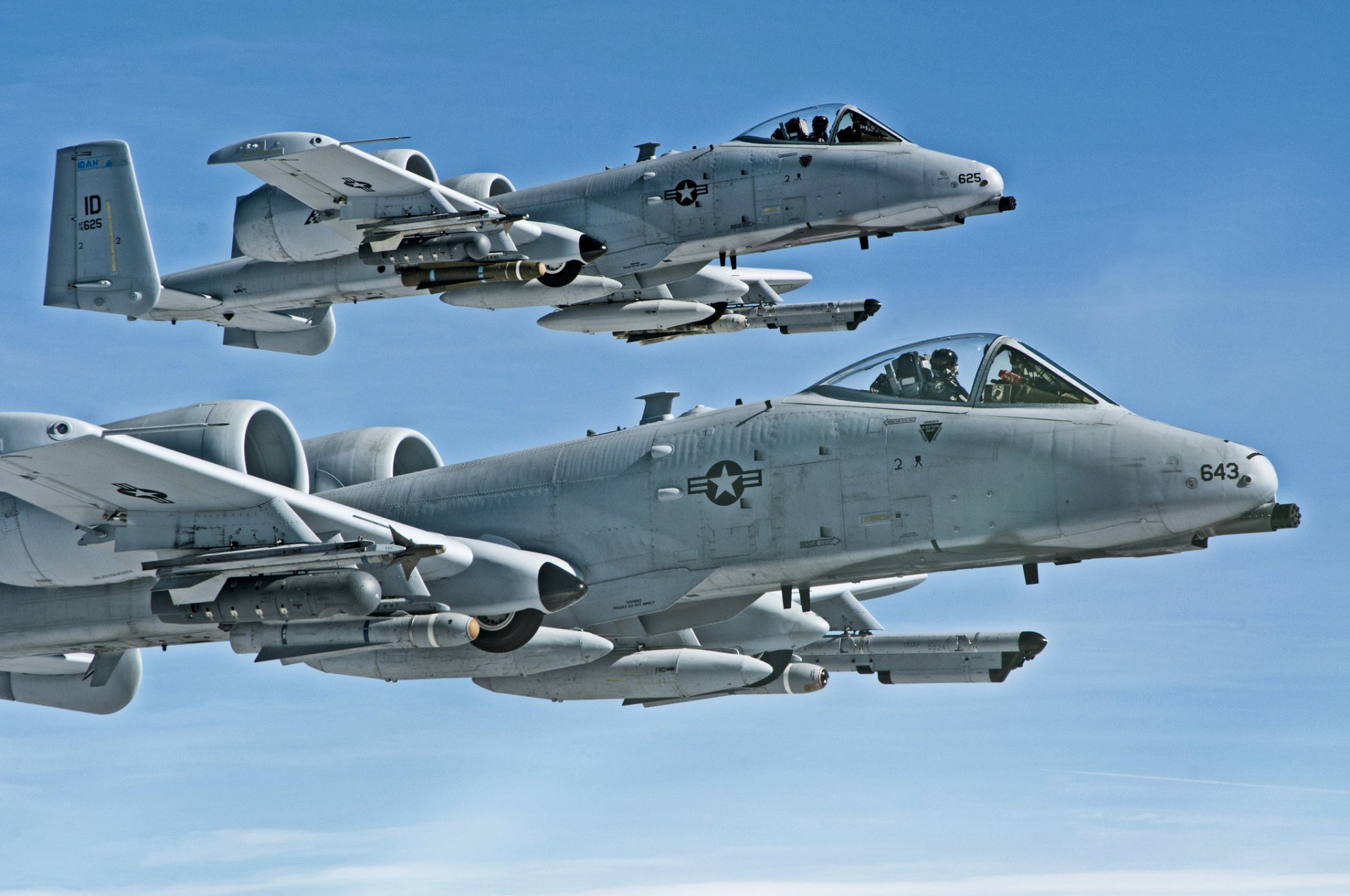 a-10 thunderbolt ii thunderbolt ii avions d attaque paire