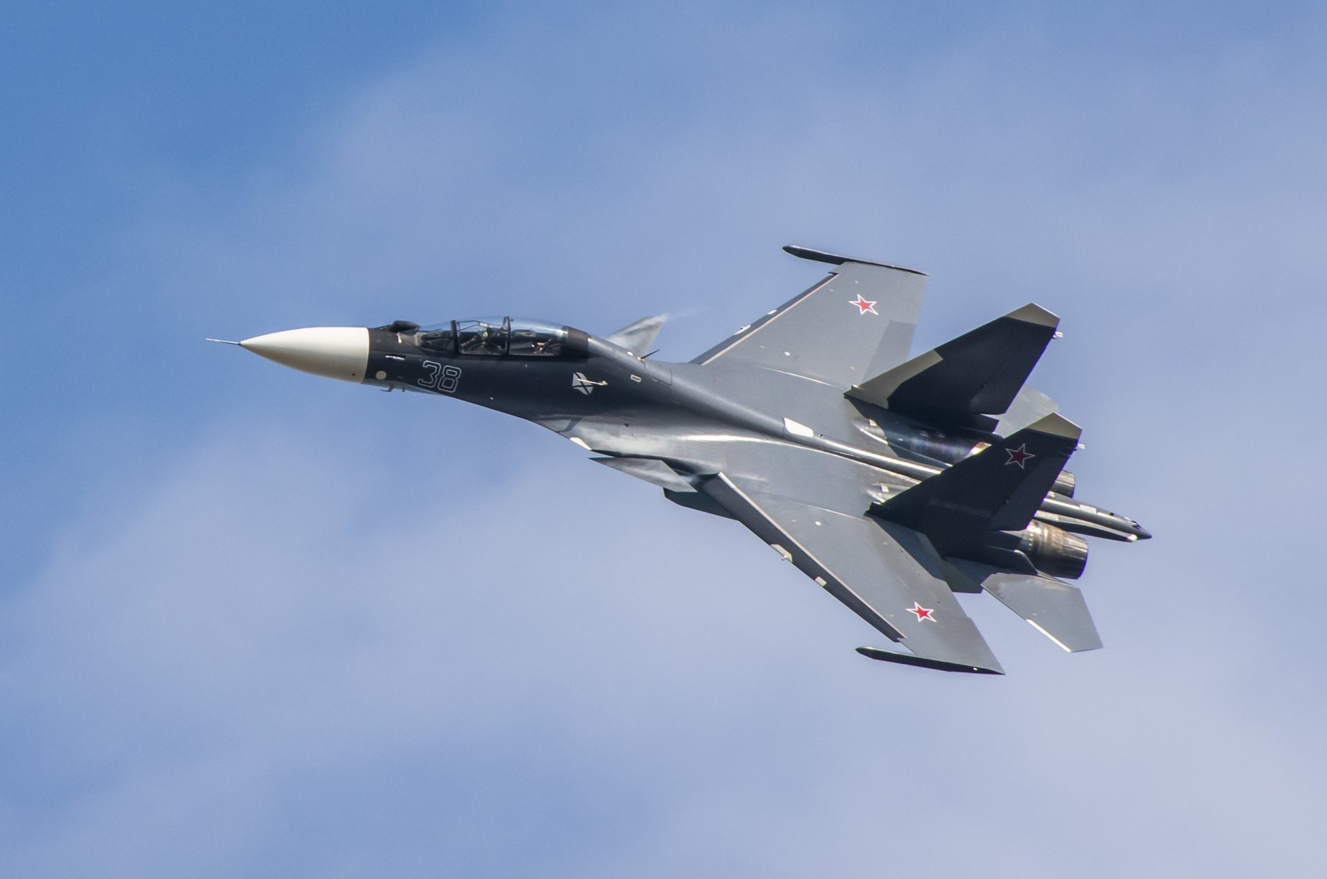 su-30sm ruso doble multiusos caza cabina vuelo