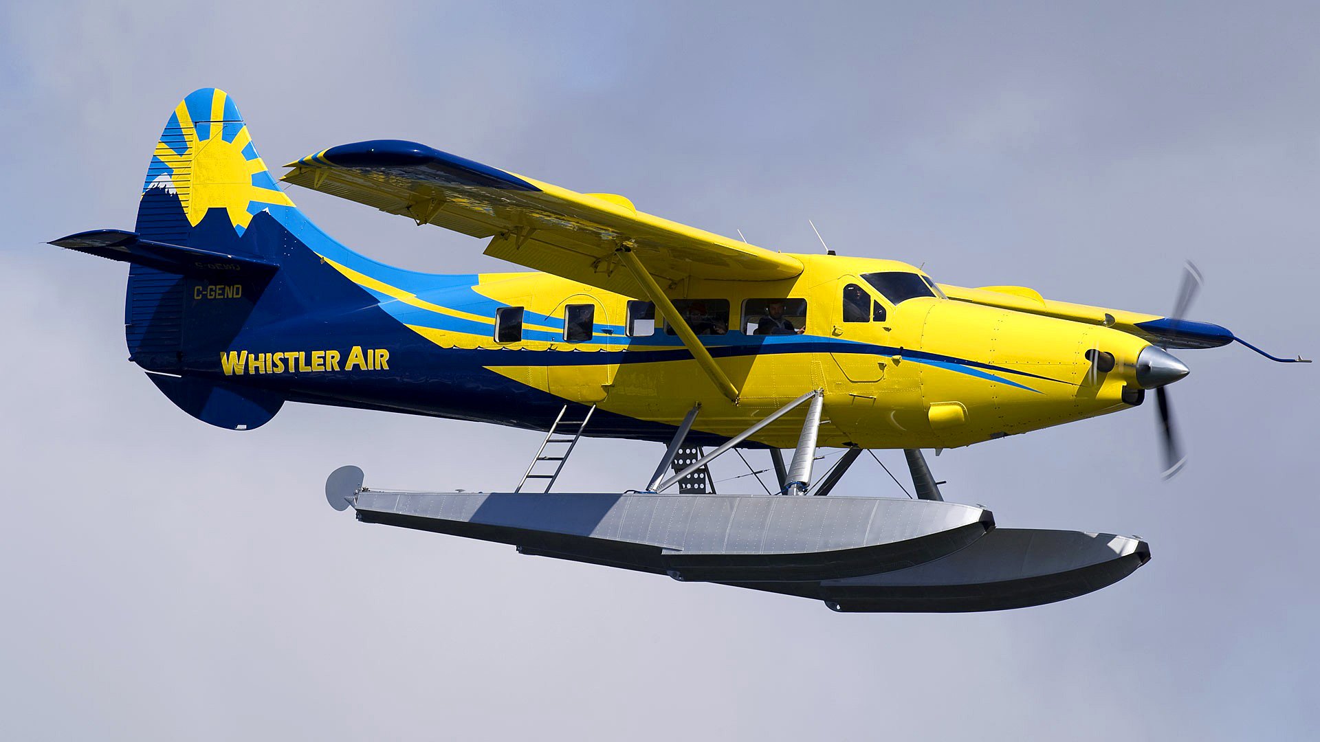 avion amphibie ciel vol