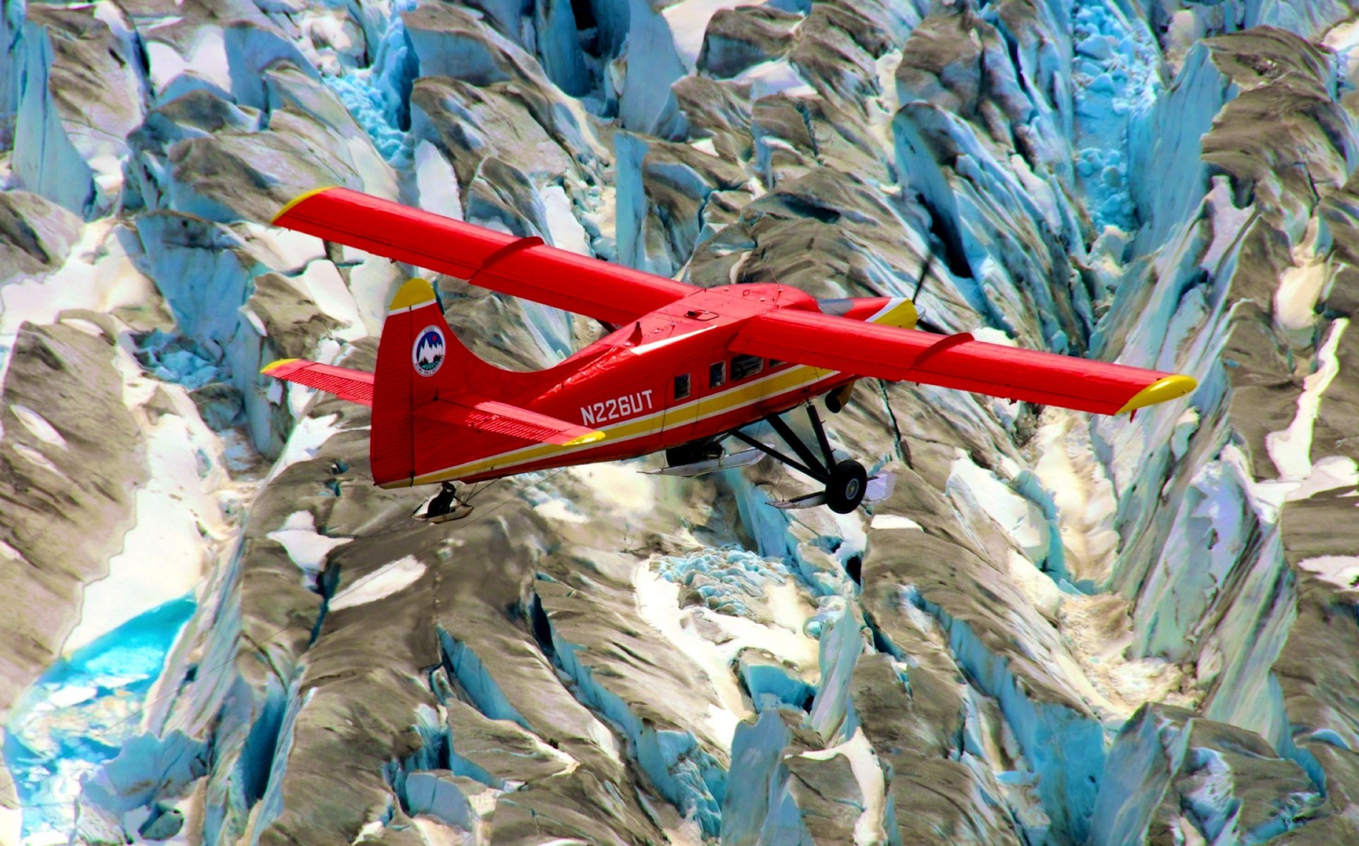 aereo aviazione montagna