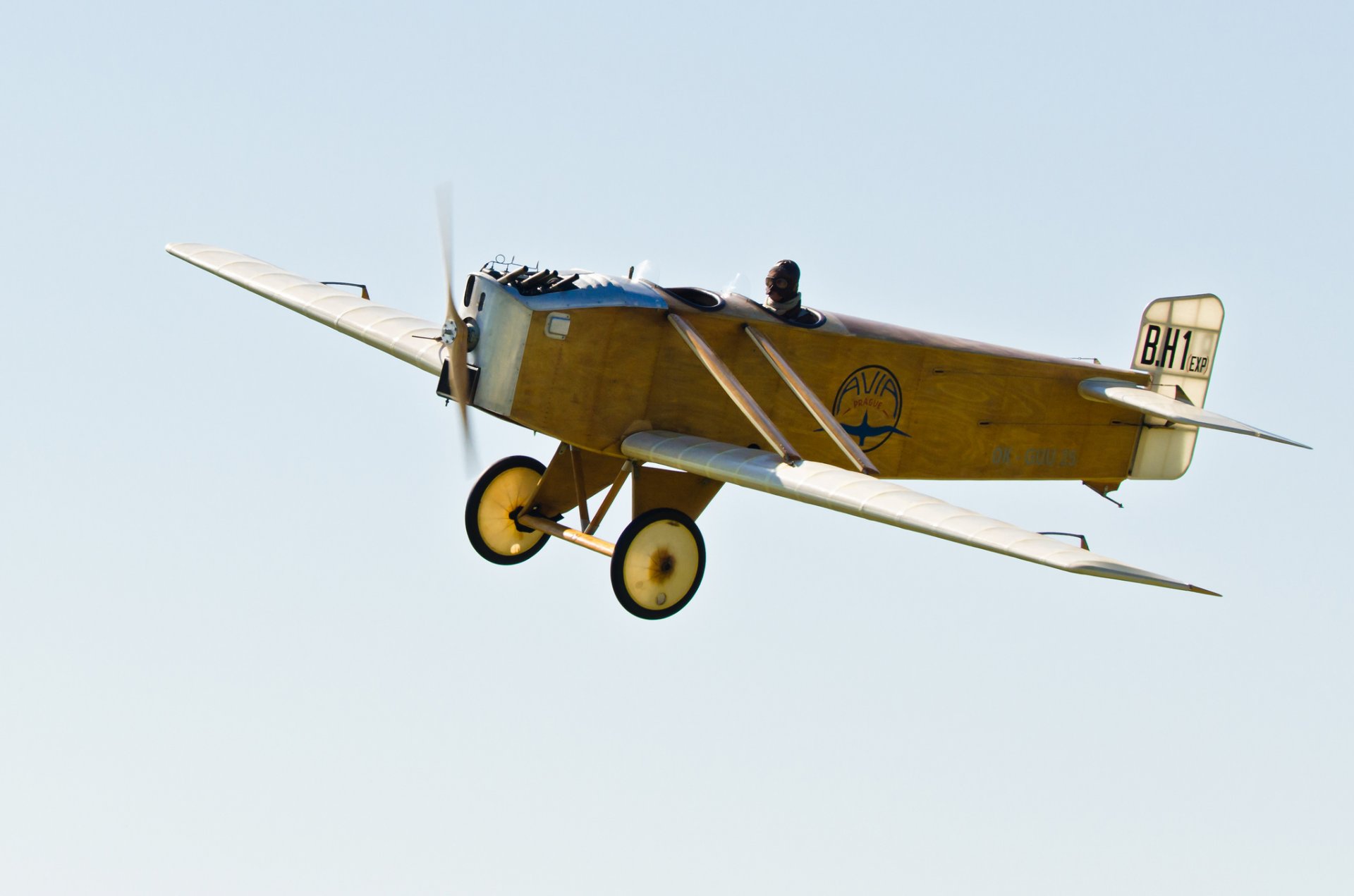 avia bh-1 plane sky aviation