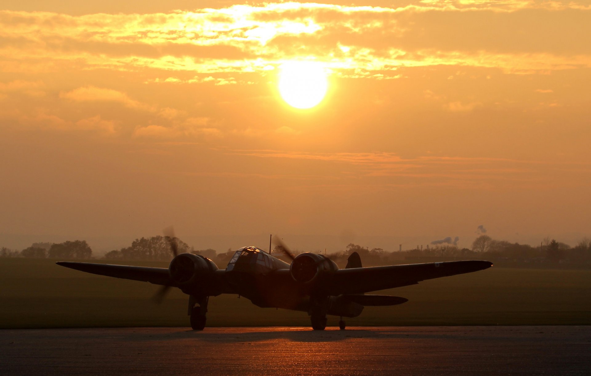 bristol blenheim británico velocidad bombardero