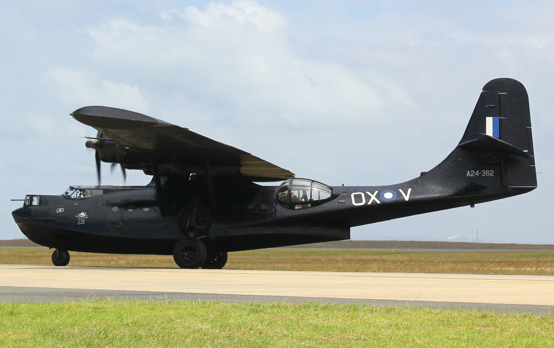 vh-pbz pby catalina catalina patrol morski samolot przeciw okrętom podwodnym