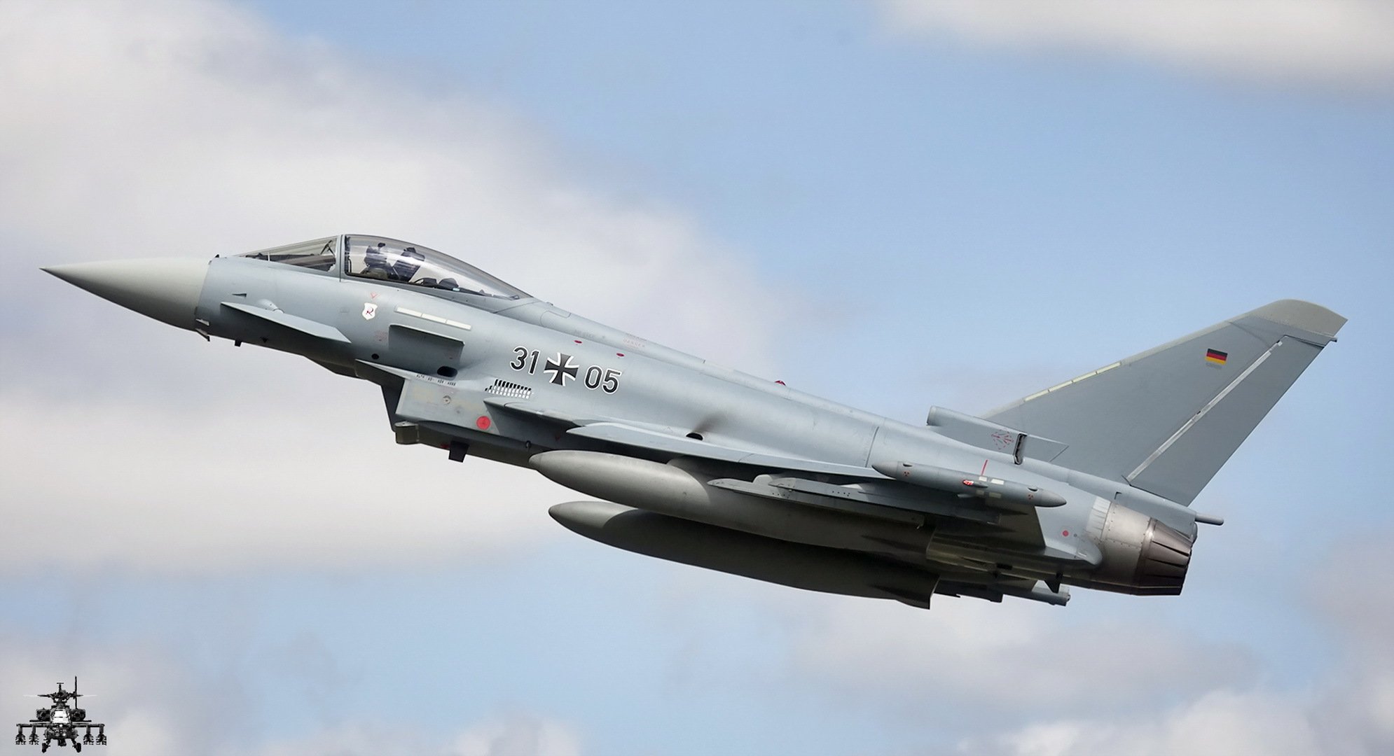 eurofighter ef-2000 typhoon s avión armas cielo