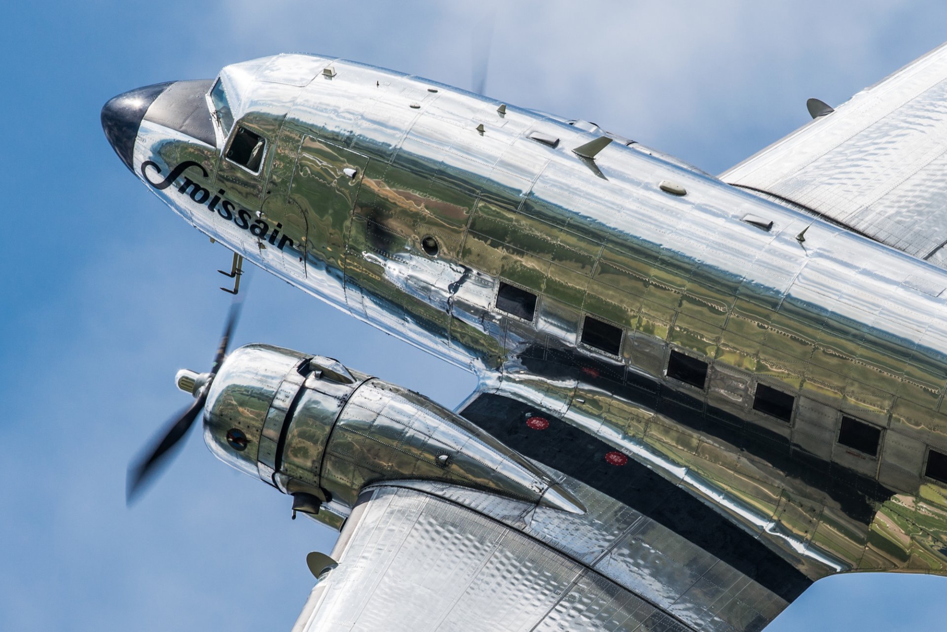 douglas dc-3 aereo passeggeri volo