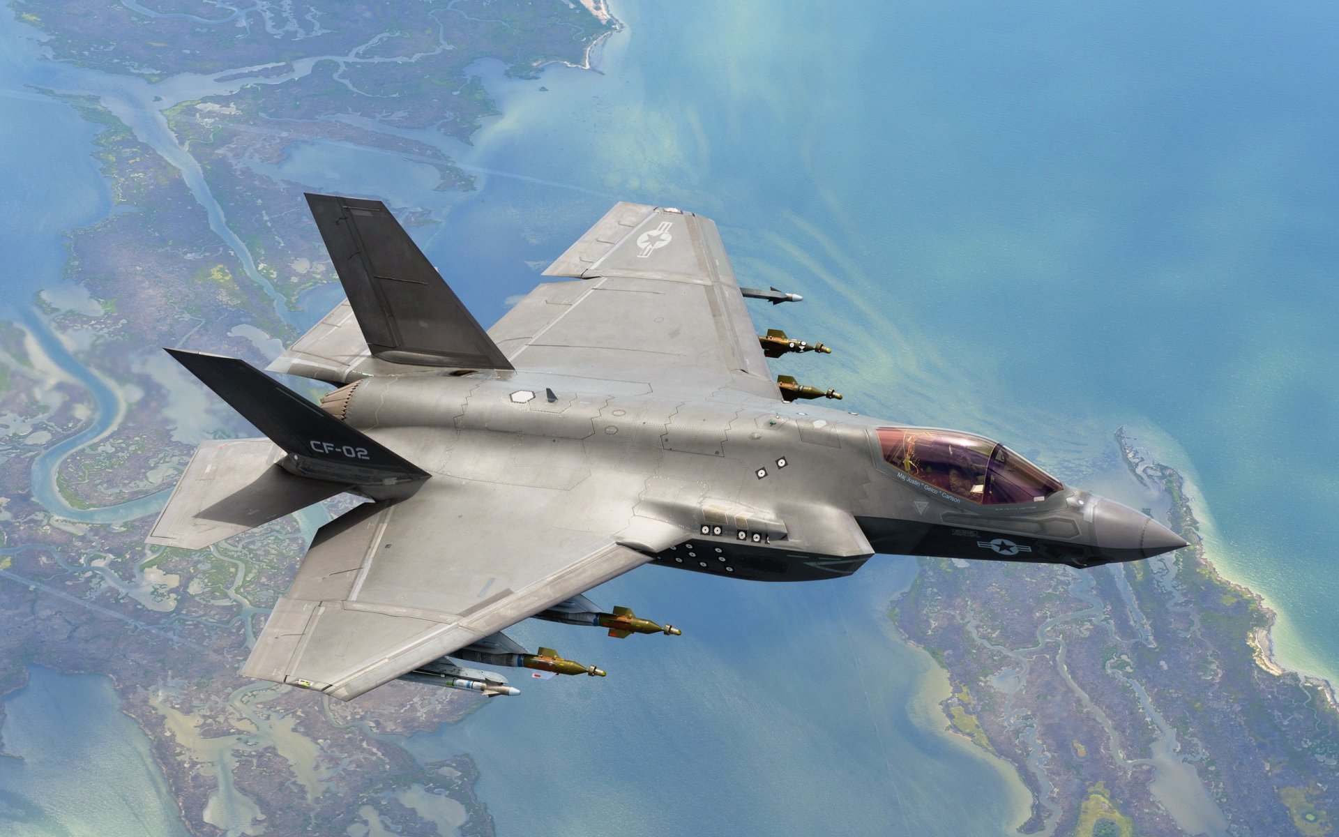 f-35c avión armas