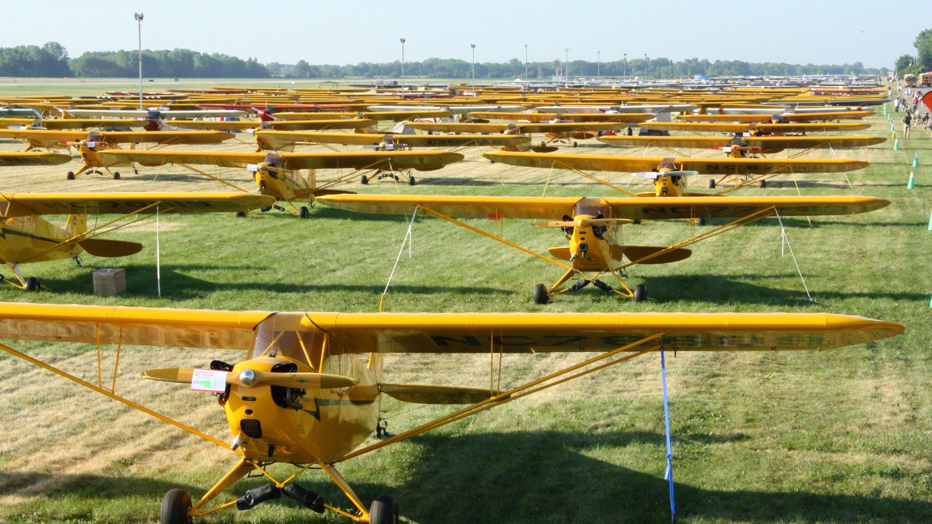 himmel feld linie reihe flugzeug