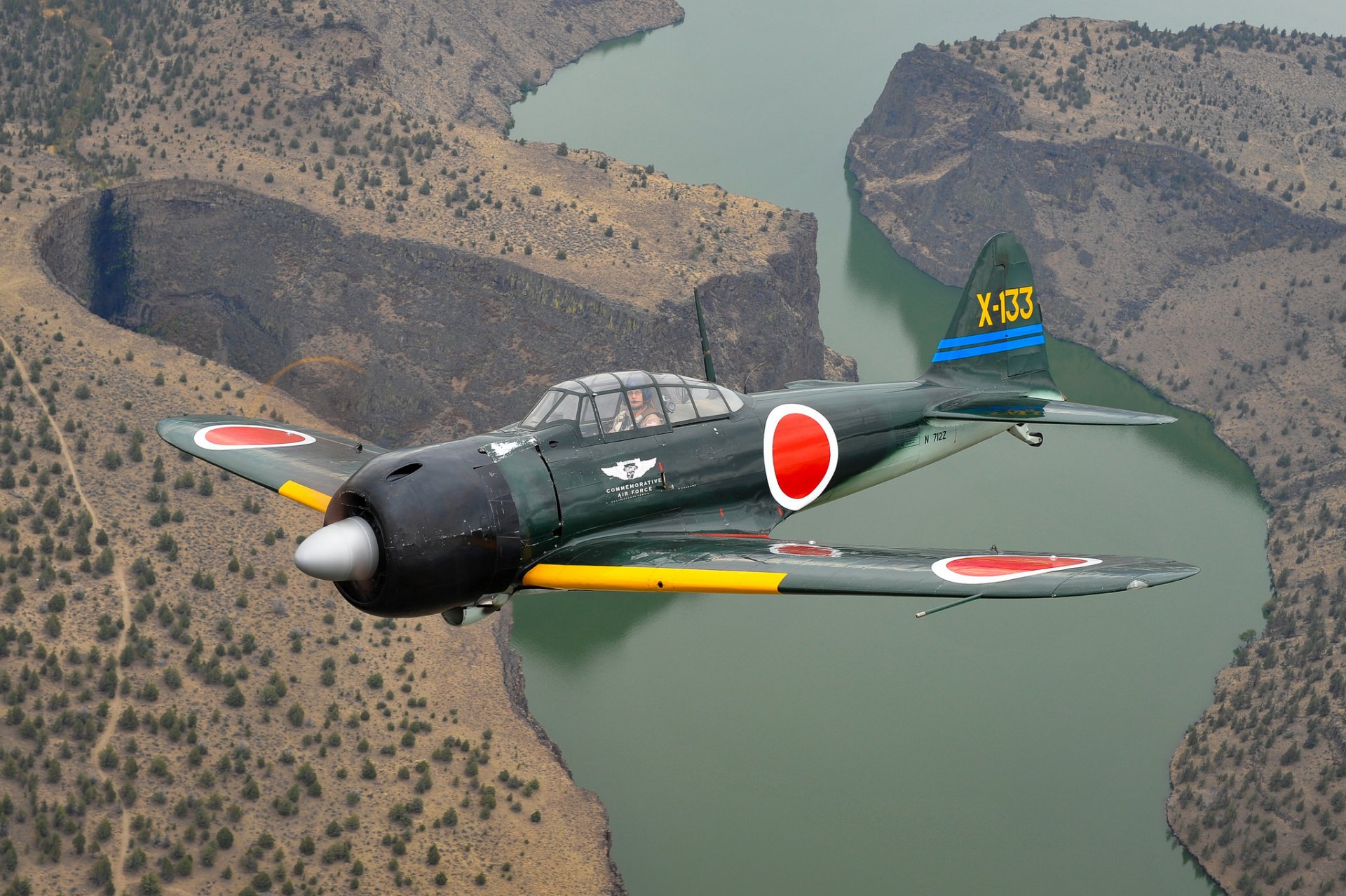 a6m3 zero japonais pont combattant