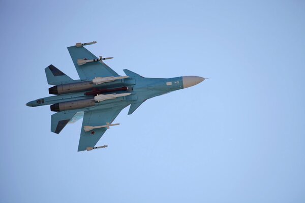 Bombardier russe su-34